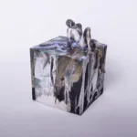 Esempio di Ceramica realizzata con tecnica di cottura Raku | AIEM Studio Ceramica