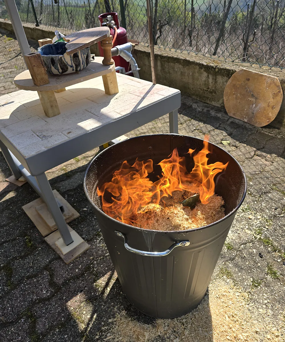 Cottura Raku | AIEM Studio Ceramica Cottura Raku | AIEM Studio Ceramica